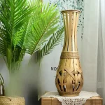 Vase osier grand format, idéal pour bouquets