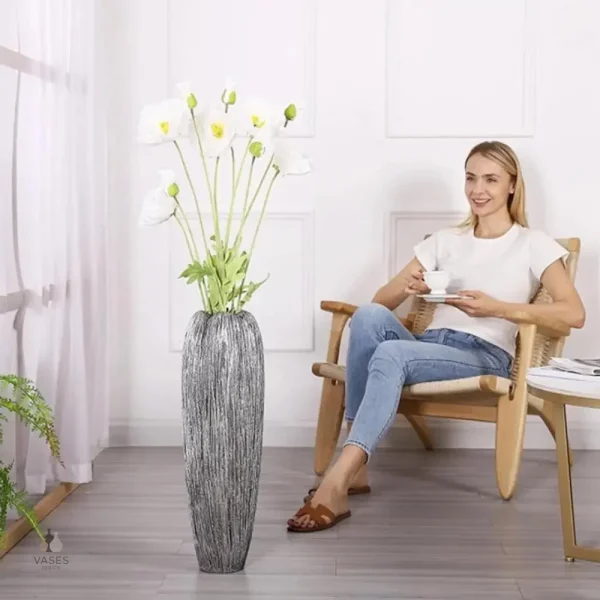 Vase grand format idéal pour fleurir un espace