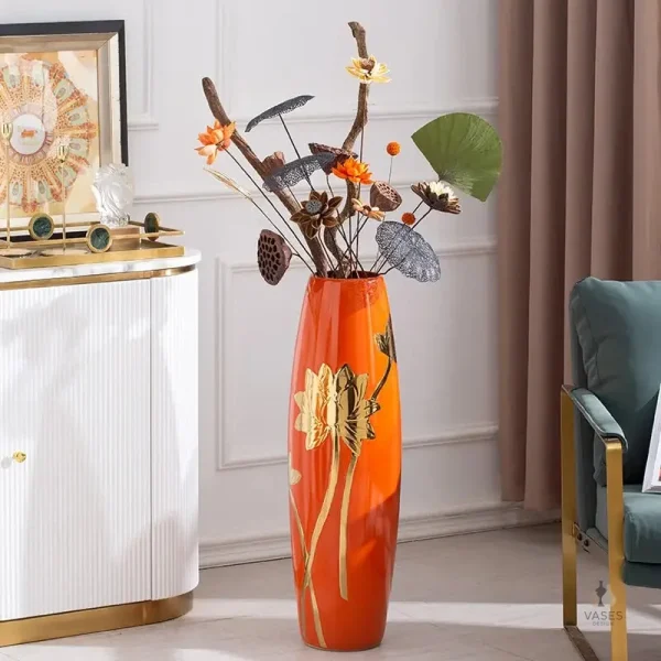 Vase moderne élégant pour décoration intérieure