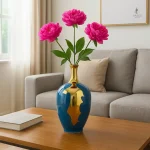 Grand vase décoratif au style épuré