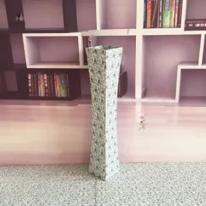 Vase en plastique léger pour fleurs