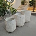 Pot design en matériau durable et esthétique