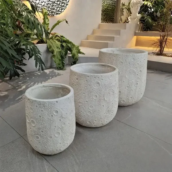 Pot design en matériau durable et esthétique
