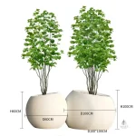Pot XXL idéal pour embellir votre espace extérieur