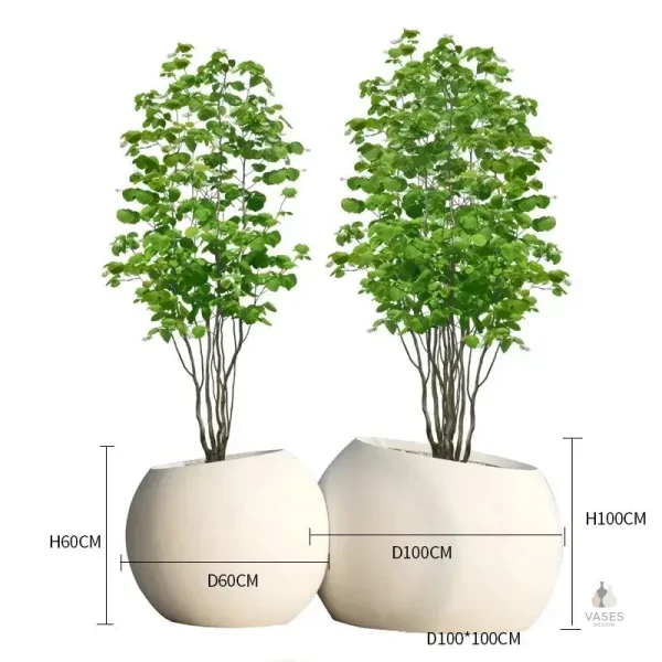 Pot XXL idéal pour embellir votre espace extérieur