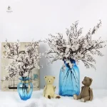 Composition florale avec gypsophile synthétique