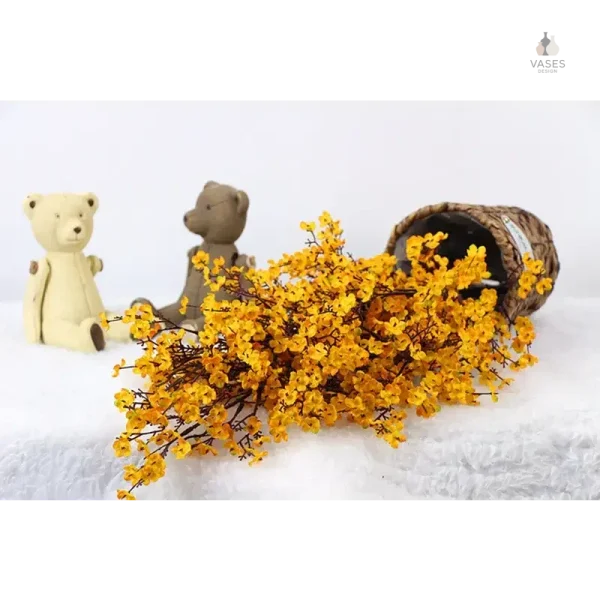 Détails de gypsophile artificielle en bouquet