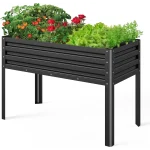 Jardinière sur pied, design moderne et fonctionnel