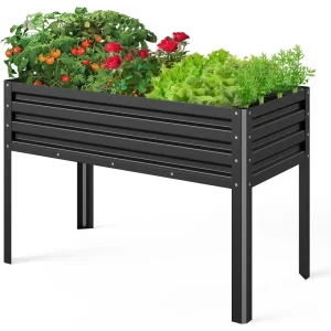 Jardinière sur pied, design moderne et fonctionnel