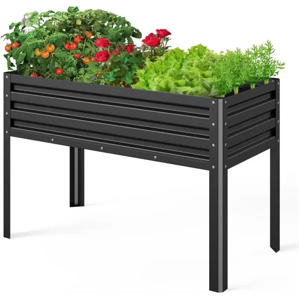 Jardinière sur pied, design moderne et fonctionnel