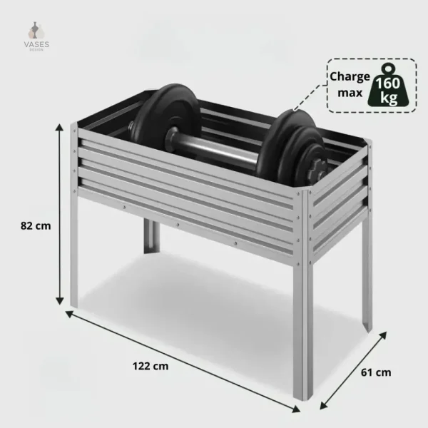 Support de plantes, jardinière sur pied pratique