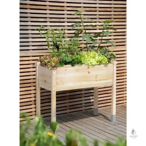 Jardinière surélevée pour un jardinage pratique en extérieur
