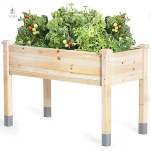 Jardinière sur pied, parfaite pour embellir votre espace extérieur