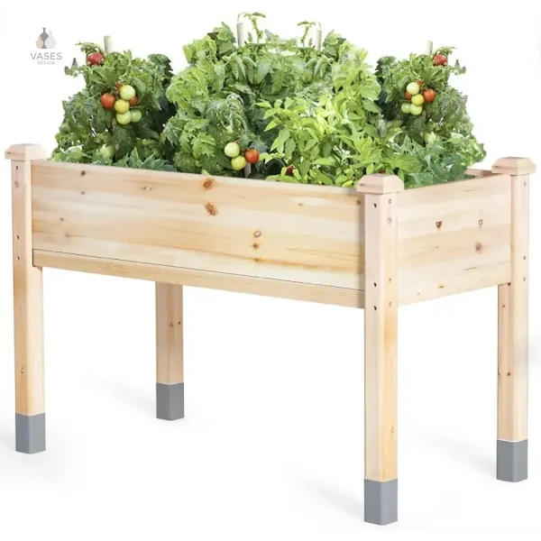 Jardinière sur pied, parfaite pour embellir votre espace extérieur