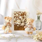 Composition unique de fleurs séchées en petite taille