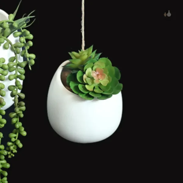 Mini pot de fleur suspendu pour décorer votre intérieur