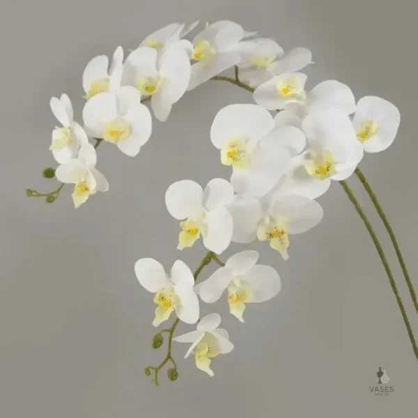 Fleurs artificielles d'orchidée pour décoration intérieure