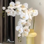 Orchidée artificielle réaliste, ajout de couleur à votre espace