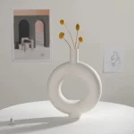 Vase Pampa décoratif élégant