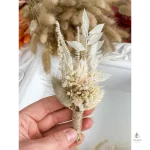 Fleurs séchées en bouquet décoratif