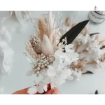 Bouquet de fleurs séchées au style bohème