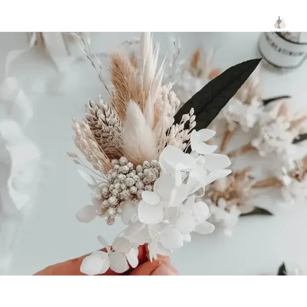 Bouquet de fleurs séchées au style bohème