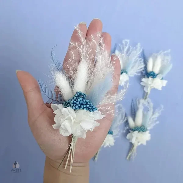 Élégant bouquet de fleurs séchées