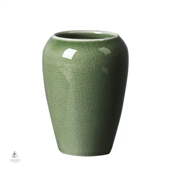 Élégant pot en céramique pour décoration florale