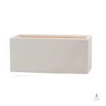 Accessoire de jardinage : pot rectangulaire décoratif