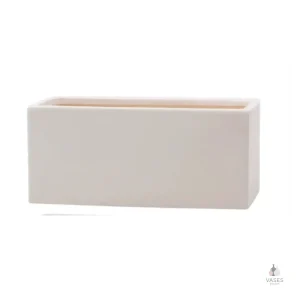 Accessoire de jardinage : pot rectangulaire décoratif