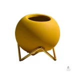 Vase boule simple, parfait pour bouquets compacts