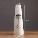 Vase traditionnel chinois, parfait pour des fleurs