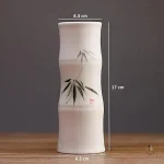 Vase chinois compact pour espaces réduits
