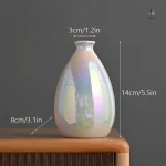 Vase en céramique aux couleurs éclatantes