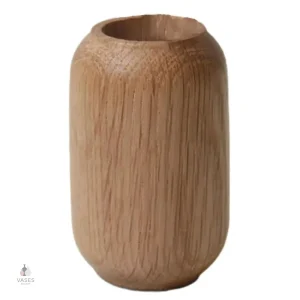 Vase en bois artisanal, ajout de chaleur à votre espace