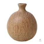 Vase en bois design, idéal pour une touche rustique