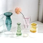 Vase en verre moderne pour intérieur