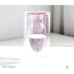 Vase en verre minimaliste à poser