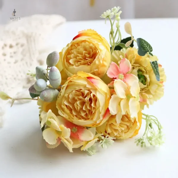 Pivoine synthétique pour un intérieur fleuri