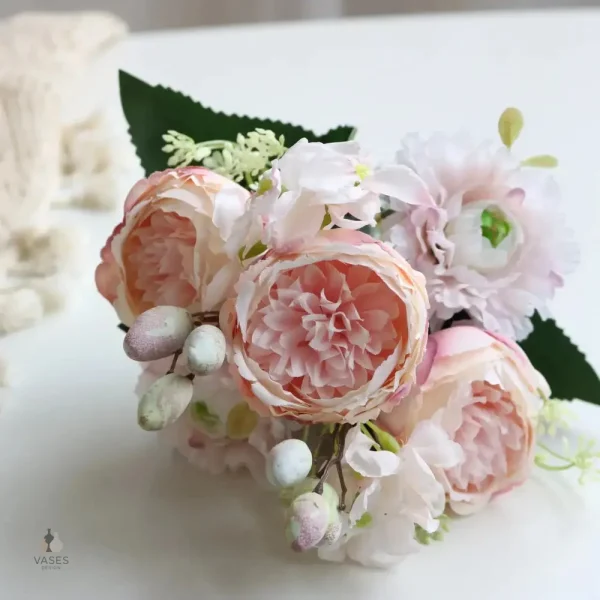 Bouquet de pivoine artificielle pour occasion spéciale