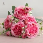 Fleurs artificielles de pivoine pour événements