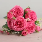 Pivoine artificielle réaliste pour embellir votre espace