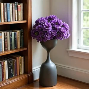 Porte plante moderne en métal pour décoration intérieure