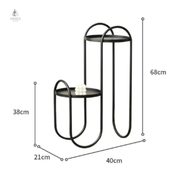 Porte plante original en matériaux durables et stylés