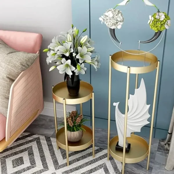 Support de plantes sur pied au design élégant