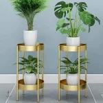 Porte plante décoratif avec finition soignée