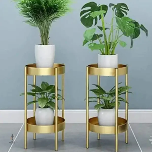 Porte plante décoratif avec finition soignée