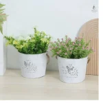 Support mural pour pot de fleur décoratif