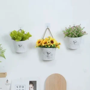 Pot de fleur à accrocher pour un espace vert intérieur