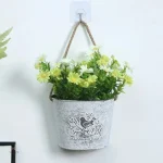 Élément de jardinage mural pour fleurs en pot